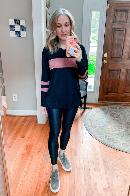 Six Amazon Tops to Wear with Leggings Teach Learn Style